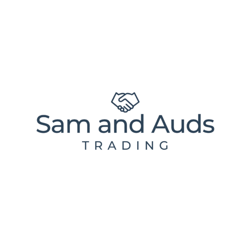 cropped Modern Logo with Handshake and Wordmark